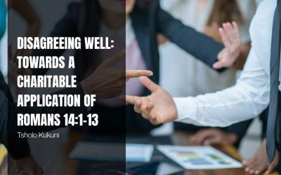 Disagreeing Well: Towards a Charitable Application of Romans 14:1–13