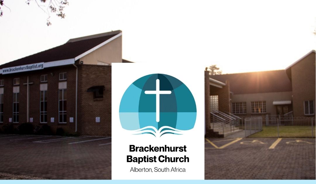 Ministry News: Brackenhurst Baptist Church (November 2019)